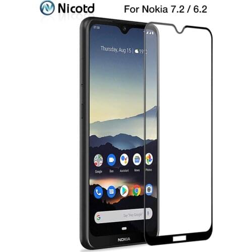 9H Full Tempered Glass For Nokia 7 6 5 3 Screen Protector For Nokia 8 8.1 7.1 6.1 3.1 Glass Film on for Nokia 7.2 6.2 4.2 3.2