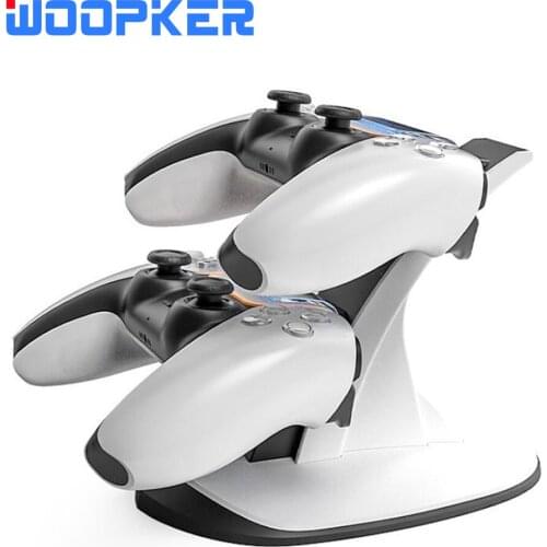 For PS5 Controller Charger Dock Fast Dual Charging Stand Station Cradle for Sony Playstation 5 Accessories
