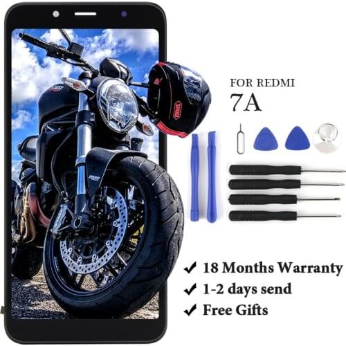 OEM for Xiaomi Redmi 7A LCD display touch screen digitizer Assembly with frame 10 Touch For Xiaomi Redmi 7a screen replacement
