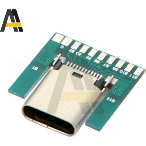 1pcs MICRO USB To DIP Adapter 5pin Female Connector B Type PCB Converter Breadboard Switch Board SMT Mother Seat Adapter