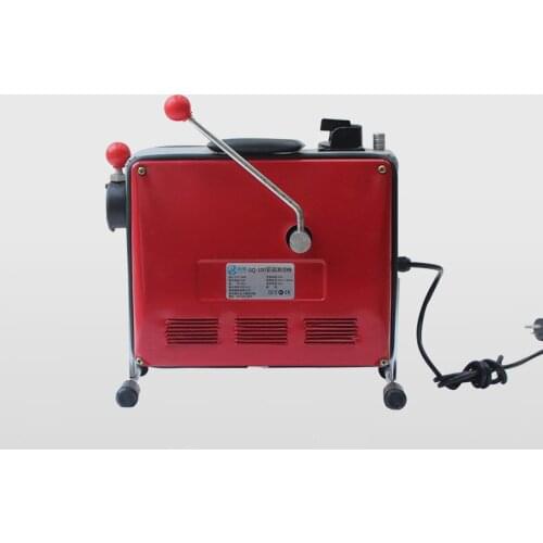 100D automatic electric pipe dredging machine sewer dredger toilet floor drain dredging cleaning machine