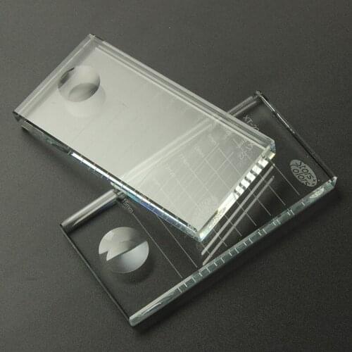 2 in 1 New Eyelash Holder & Glue Pallet Eyelash Separator Pallet Eyelash Crystal Stone Adhesive Glue Holder