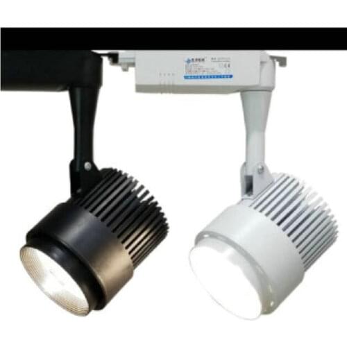 30W 20W 15W COB LED Track Light 2 Wires 1phase Track Rail Spotlight For Clothing Shoes Shop Store Commerical Lamp