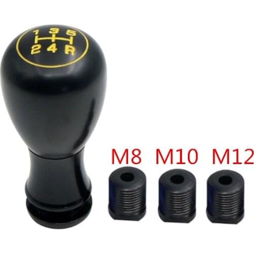 5 Speed Manual Transmission Lever Handle Head Car Gear Shift Knob for Most Cars