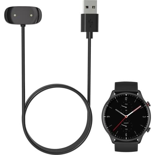 Smartwatch Dock Charger Adapter USB Charging Cable Cord for Amazfit GTR 2(GTR2) GTS 2 mini Zepp E Bip U pro Smart Watch