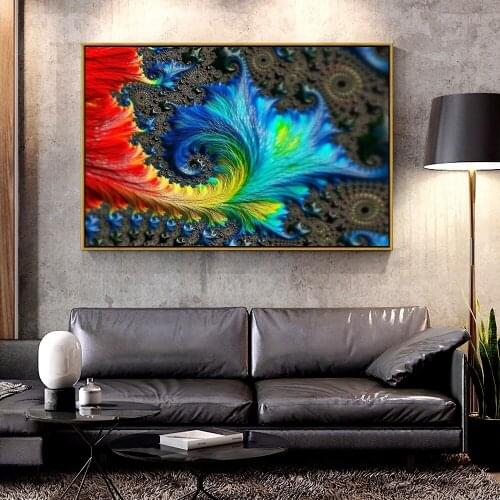 Artcozy Oil Canvas Painting colorful paint For Home Decoration Wall Art