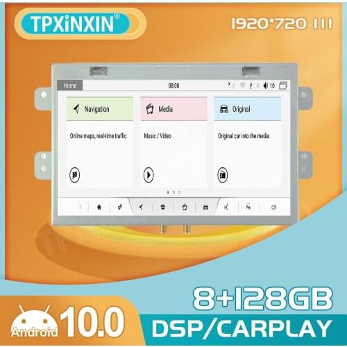 Android 10 8G + 128GB for Land Rover Range Rover Evoque Bosch XJ GPS Car Navigation Multimedia Stereo Player Radio Carplay 2 DIN