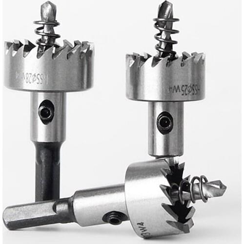 Free shipping Younio HSS Drill Bit Hole Saw Set Carbide Tip Stainless Steel Metal Alloy High Speed Steel Drill Bit 12-80mm HSS