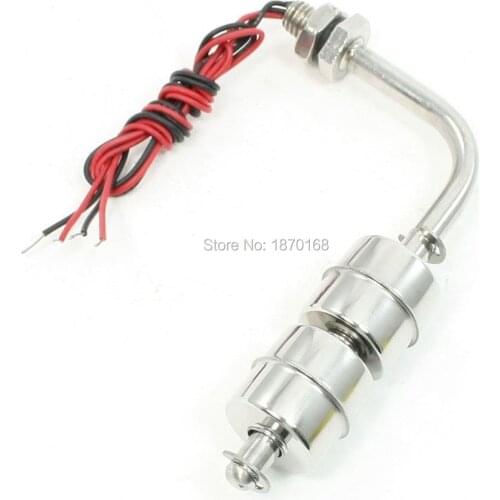 10 Pcs ZSL 11510-2 Stainless Steel Water Level Sensor Dual Ball Right Angle Floating Switch 115mm