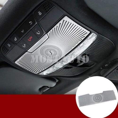 For Benz C Class W205 S205 Inner Roof Front Reading Light Cover Trim 2014-2018 1pcs Car Accessories Interior Car Decor Car Trim