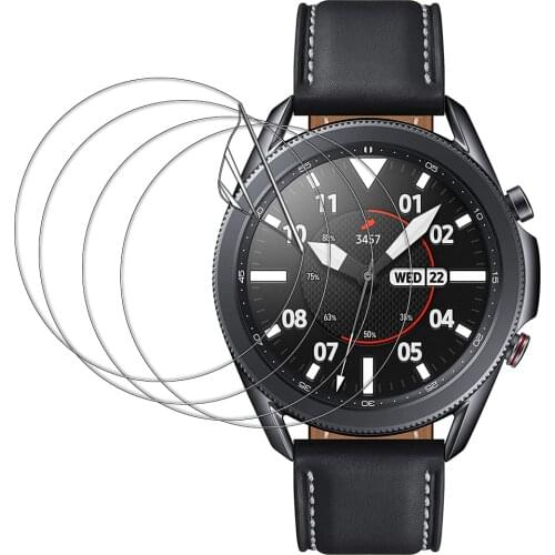 For galaxy watch 3 45mm screen protector soft TPU Clear Film for samsung galaxy watch 3 41mm film cover Bubble-Free Anti-Scratch