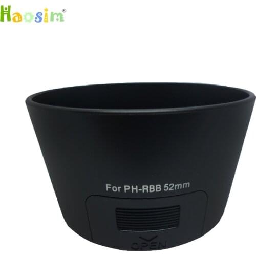 For PH-RBB 52mm Camera Lens Hood for PENTAX boron Dal 50-200mm 52 mm PH RBB lens hood baynet lens protector