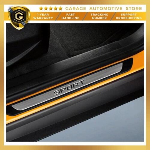 For Skoda Karoq Chrome Door Sill Protection Sport Line 2018 Above