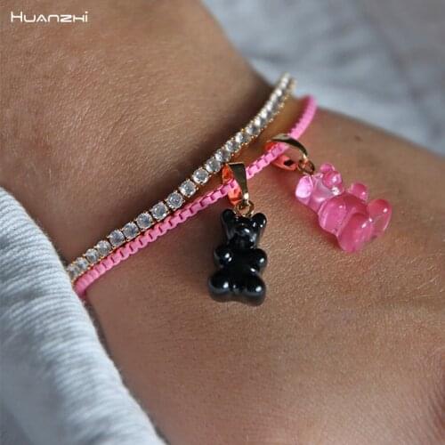 HuanZhi Bracelets With Charms