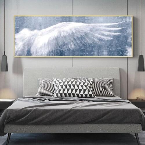 Angel Wings Vintage Wall Posters And Prints Black And White Wall Art Canvas Paintings Wings Pop Art Wall Picture For Living Room