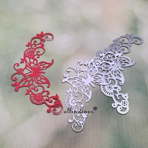 Butterfly edge Metal Cutting Dies Stencils Die Cut for DIY Scrapbooking Album Paper Card Embossing
