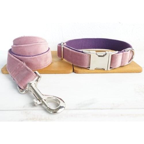 Dog Collar Lead Small Medium Large Puppy Pet Collar bowknot Bowtie Durable Metal Buckle Walking Training Dogs Leash Lead Nylon