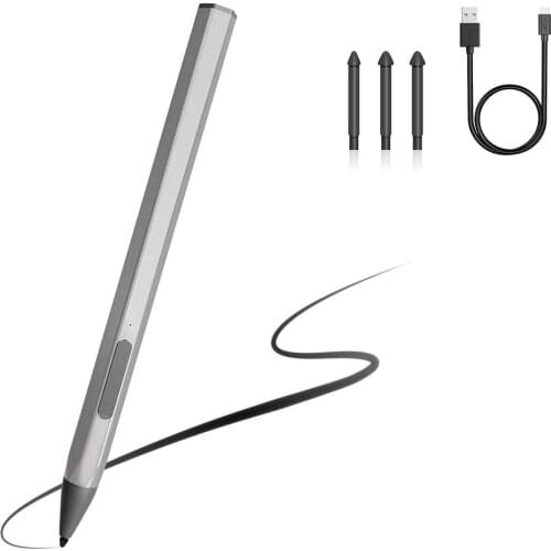 Stylus Pen For Surface Pro 6 5 4 3 2017 Go Studio Book 2 1 Laptop High Sensitivity Touch Pen With Extra 3 Nibs for HP Envy X360