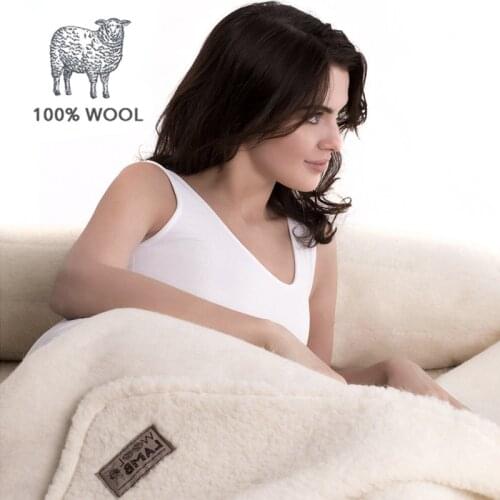 Wool lamb Blankets