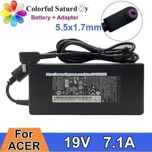 135W ADP-135KB T 19V 7.1A AC Adapter Charger For ACER ASPIRE GNITRO 5 Series AN515-41 AN515-42-R6V0 AN515-42-R1GF ASPIRE 7 A715
