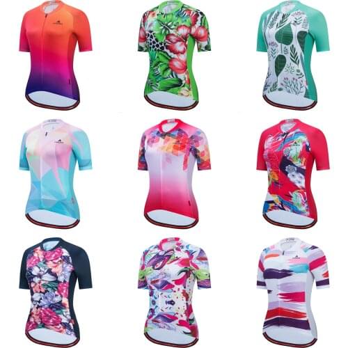 MILOTO Pro Women Cycling Jersey MTB Jersey Bicycle Team Cycling Shirts Short Sleeve Bike Wear Summer Premium Bicycle Clothing