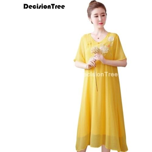 2021 improved cheongsam dress ao dai vietnam clothing lace floral print ao dai dress vietnamese chinese dress folk style qipao