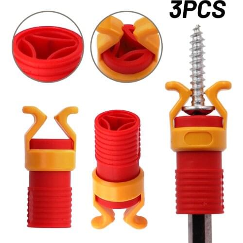 40mm*18mm Screw Holder Clamper ABS Plastic Material Fixing Set Woodworking Tool Screw ABS Screw Holder Реноватор