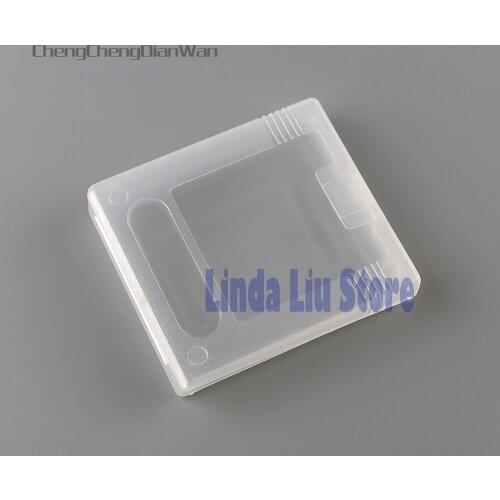 ChengChengDianWan 10pcs Plastic Game Cards Box Game Cartridge Cases For GameBoy For GB GBC GBP Protector Holder Cover Shell