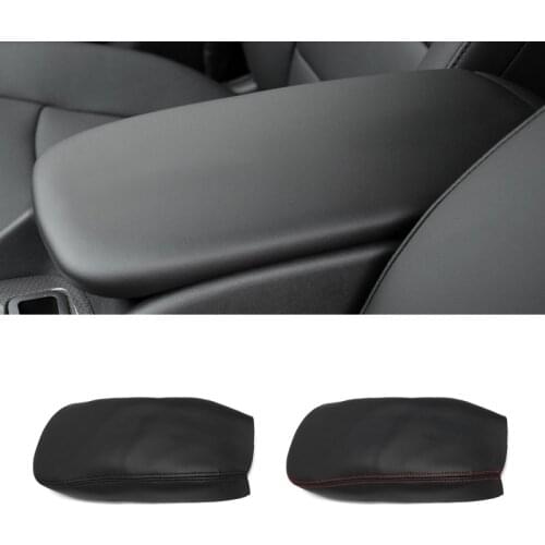 For Chevrolet Malibu XL 2016 2017 2018 Microfiber Leather Center Console Armrest Box Cover Protection Trim