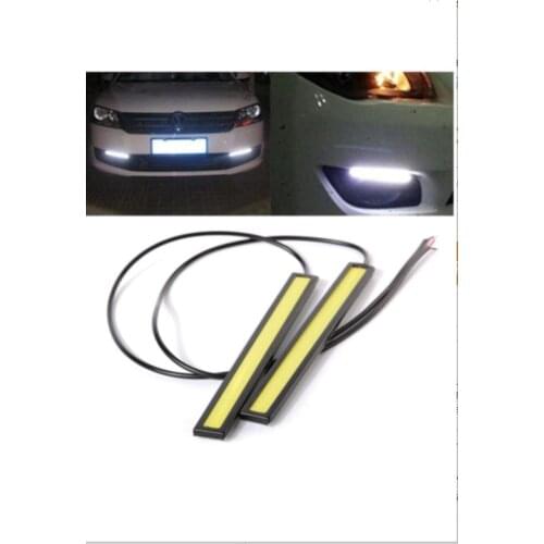 Daytime Led Headlight Drl Waterproof Universal White Light Fog light
