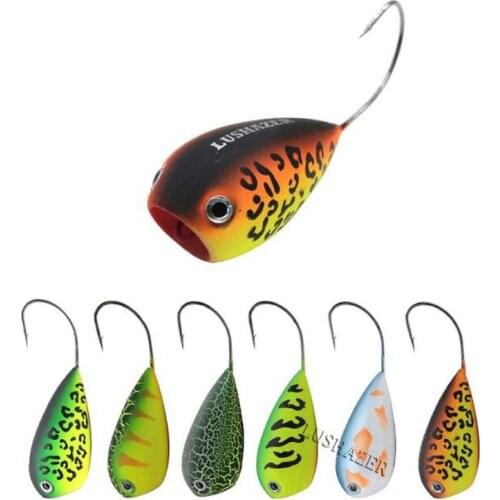 Croatian egg 55mm 11.5g Popper Bumble Fishing Lure Crankbait Artificial Bait Swimbait Wobblers Topwater Weedless Fishing Bait