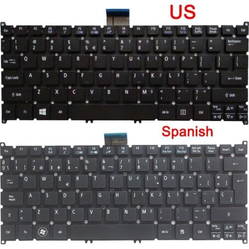 New laptop keyboard For ACER Aspire MS2346 MS2377 Q1VZC Chromebook C7 C710 C710-2847 US keyboard