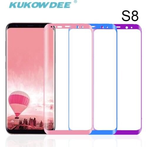 KUKOWDEE Screen Protectors For Samsung Galaxy S8 Plus
