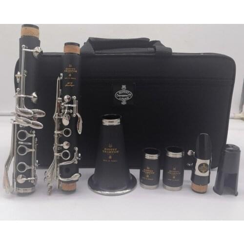 MFC Professional Bb Clarinet RC PRESTIGE Bakelite Clarinets Nickel Silver Key Musical Instruments Case Mouthpiece Reeds