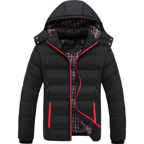 2020 New Winter Men Windproof Cold-proof Cotton-padded Clothes Outdoor Camping Hiking Climbing Trekking Jacket Male Warm Coat