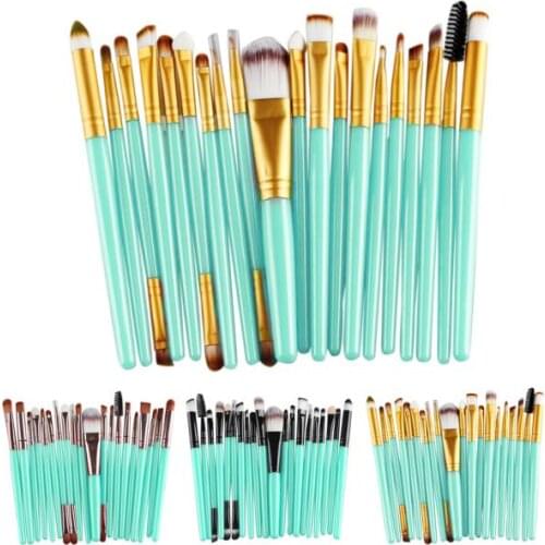 MAANGE Brushes 20pc Makeup Brushes Set Make-up Toiletry Kit Wool Make Up Brush Set Make-up Brushes Set Tools 2019 Apr22