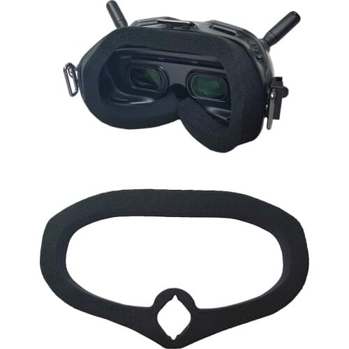 Eye Pad for DJI Goggles DIY Racing Drone Face Plate Replacement Parts Accessories Can Trimming Black