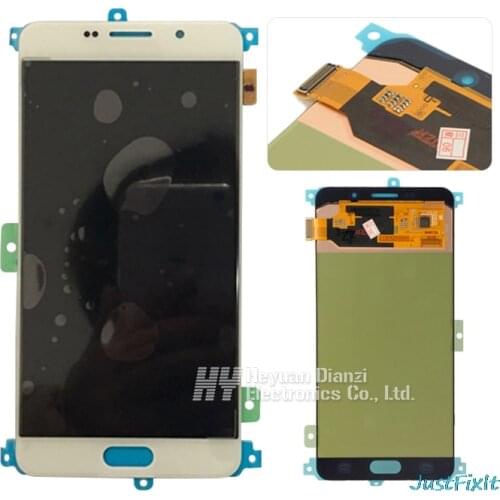 Original Super AMOLED For SAMSUNG Galaxy A7 2016 A7100 A710F A710 LCD Display Touch Screen Digitizer Warranty 5.5'' LCD