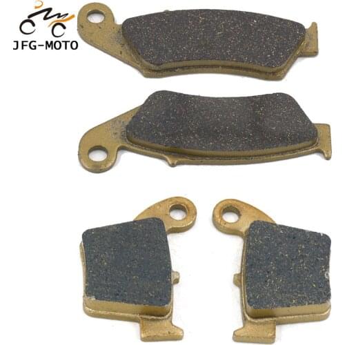 Motorcycle Front Rear Brake Pads For Honda CR250R CRF250R 2004-2018 CRF250X 2004-2017 CRF450R 2002-2018 CRF450X 2005-2018