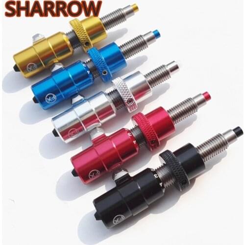 Archery Cushion Plunger Arrow Rest Pressure Button 7Color Tension Plunger Screw on For Recurve Bow Training Shooting Accessories