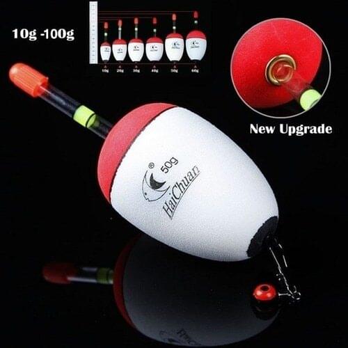 EVA Sea Pole Fishing Floats Can Be Inserted Luminous Rock Fishing Buoy Drift Awa Catching Fish Floating Drift Fishing 10g - 100g