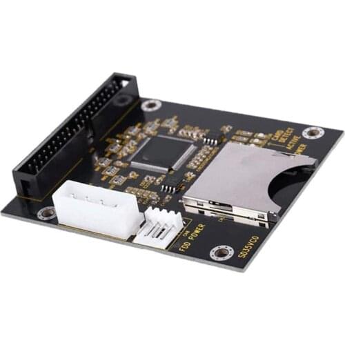 SD SDHC Card To IDE 3.5 inch 40Pin Male Adapter Male IDE Hard Disk Drive Adapter SD SDHC SDXC MMC Card To IDE 40Pin
