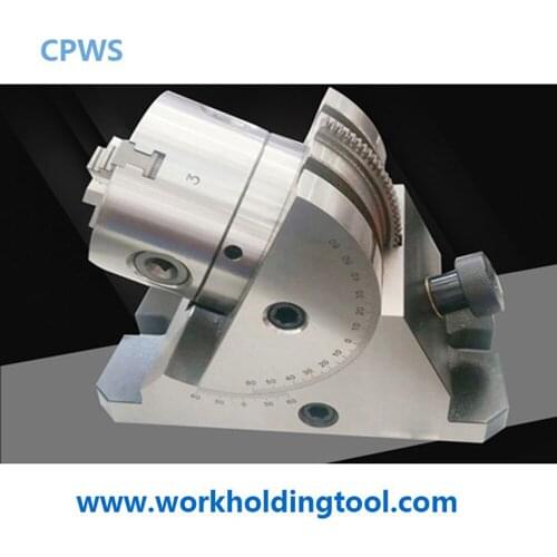 Universial Adjustable vise for universial angle device 3 Jaw