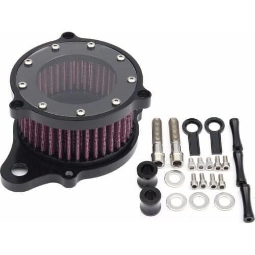 Motor Air Cleaner Intake Filter System Aluminum for Harley-Davidson Sports XL 883 1200 2004-2015