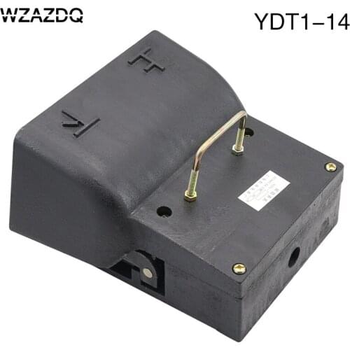 WZAZDQ foot switch YDT1-14 cast iron bidirectional up and down pedal switch silver contact hydraulic bending machine
