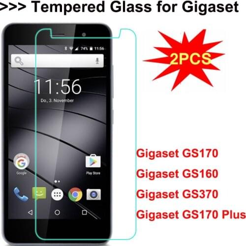 Gigaset GS370 Tempered Glass Film For Gigaset GS160 GS170 GS370 Plus Screen Protector Explosion-proof 9H Protective film Cover