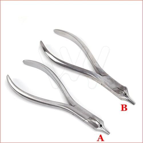 1Pc Dental Universal (Cutting, Bending & Pin Roughening) Pliers Orthodontic forceps Model AB