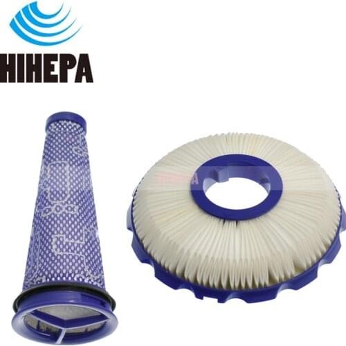 2pcs/set Pre-Motor & Post-Motor HEPA Filter for Dyson DC50 DC50i Animal Vacuum Compatible with Part # 965081-01 & # 965080-01