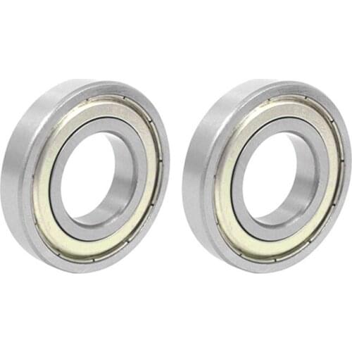 2pcs 16004Z Single Row Shielded Deep Groove Ball Bearings 20mmx42mmx8mm