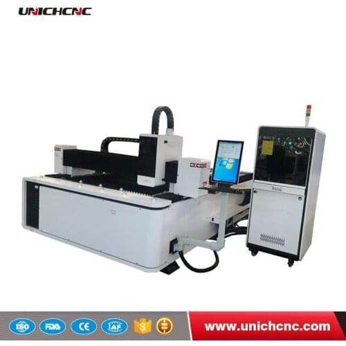 3 years warranty 1kw 2kw fiber laser cutting machine with good online technology support
